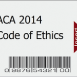 Smart Code with "ACA 2014 Code of Ethics" Written On It