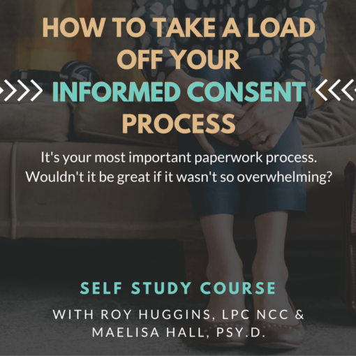 How to Take a Load Off Your Informed Consent Process