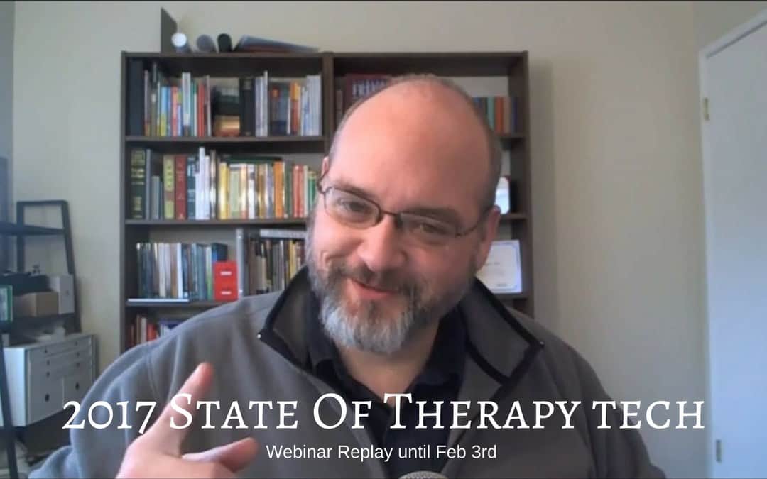 Webinar Replay: 2017 State of Therapy Tech and HIPAA