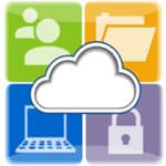 The Counsol icon is a cloud superimposed over some people, somes files, a computer, and a lock.
