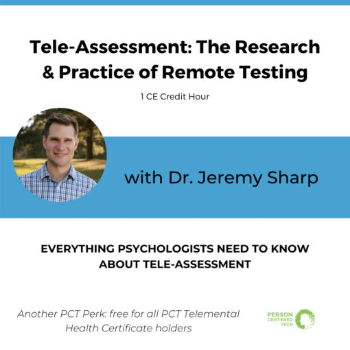 teleassessment research and practice of remote testing