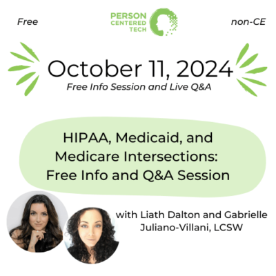 Registration: HIPAA, Medicare, and Medicaid Intersections: Free Info and Q&A Session