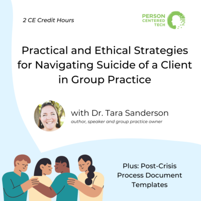 Practical and Ethical Strategies for Navigating Suicide of a Client in Group Practice